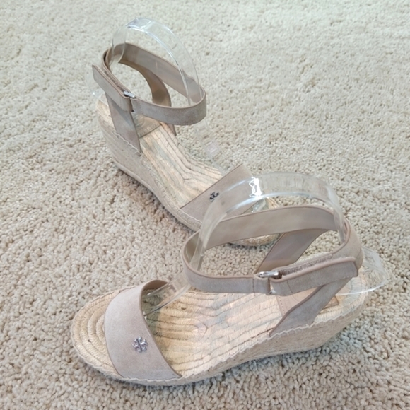 Tory Burch Bima II Suede Espadrille Sandals - Picture 13 of 13